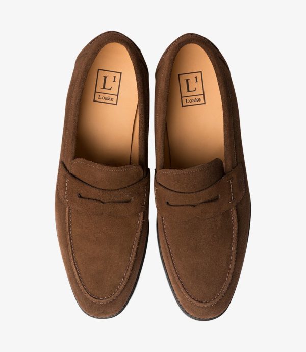 Penny loafer batai rudi vasariniai