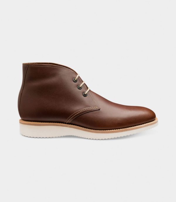 Loake Python rudi odiniai vyriški batai rudeniui ir žiemai