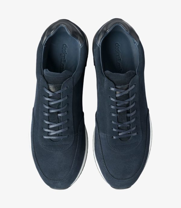 Loake Bannister odiniai vyriški kedai mėlyni