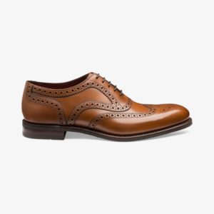 Loake Kerridge rudi vyriški odiniai batai prie kostiumo
