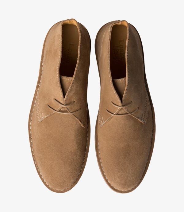Loake Sahara kasdieniai smėliniai batai prie džinsų