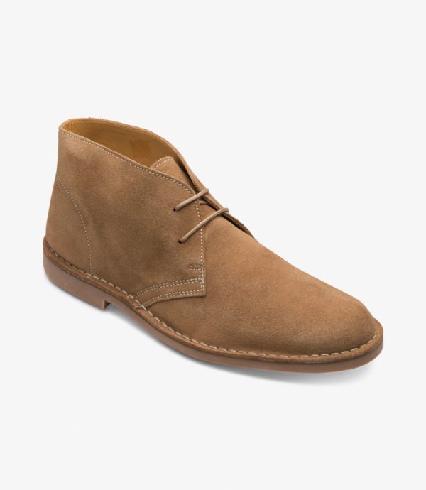 Loake Sahara smėliniai zomšiniai pusauliai batai