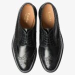 Loake Sovereign juodi longwing brogai