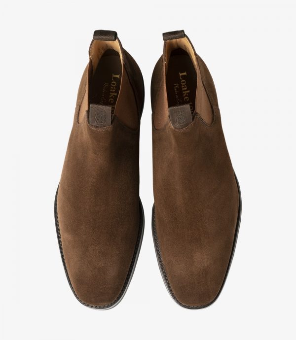 Loake Chatsworth rudi zomšiniai chelsea batai