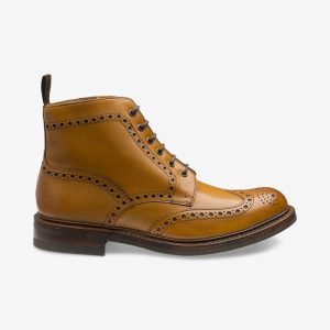 Loake Bedale šviesiai rudi brogue vyriški aulinukai