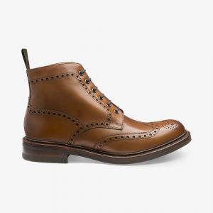 Loake Bedale rudi brogue vyriški aulinukai