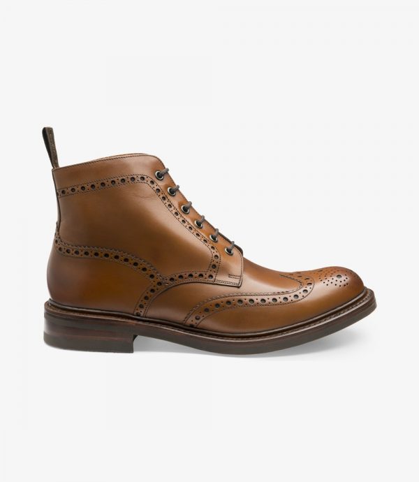 Loake Bedale rudi brogue vyriški aulinukai