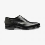 Loake Buckingham juodi batai prie kostiumo