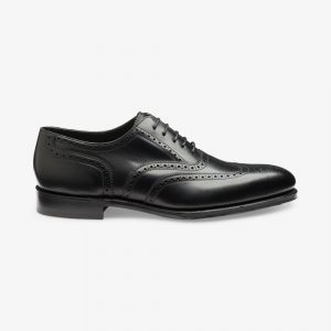 Loake Buckingham juodi batai prie kostiumo