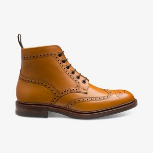 Loake Burford perforuoti stilingi vyriški batai su aulu
