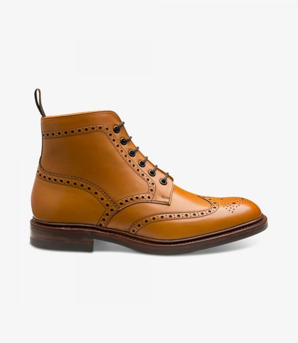 Loake Burford perforuoti stilingi vyriški batai su aulu