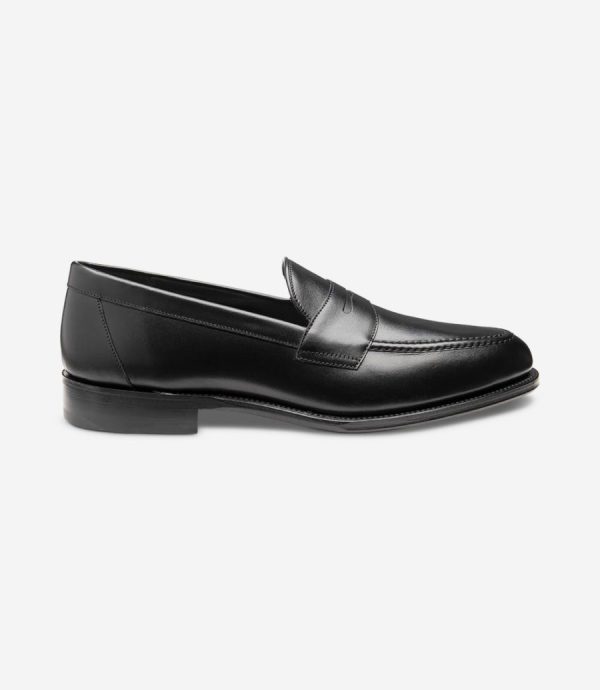 Loake Hornbeam juodi loaferiai