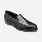 Loake Hornbeam juodi loaferiai