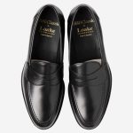 Loake Hornbeam juodi loaferiai